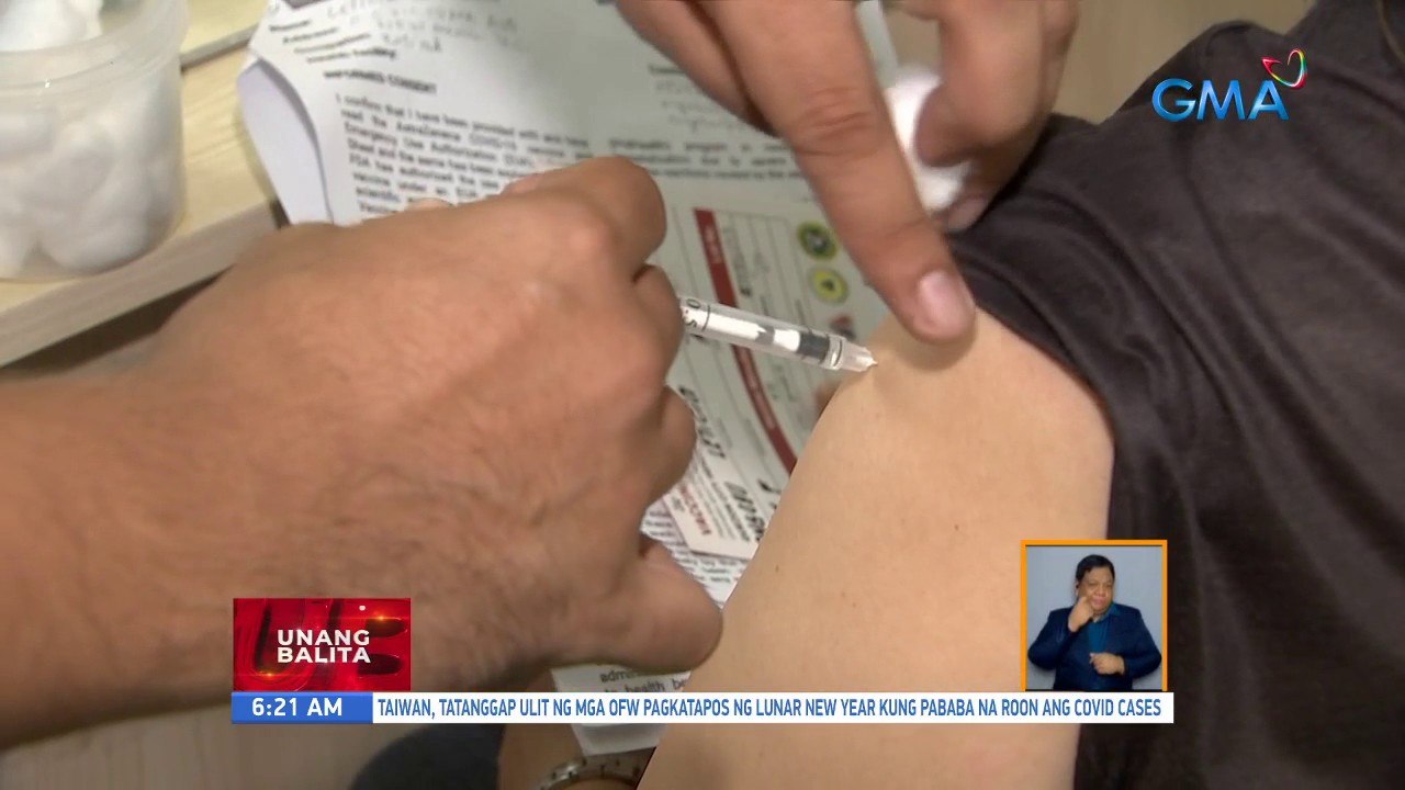 Thrid shot ng AstraZeneca vaccine na Vaxzevria, mabisa raw pangontra sa Omicron at... | UB