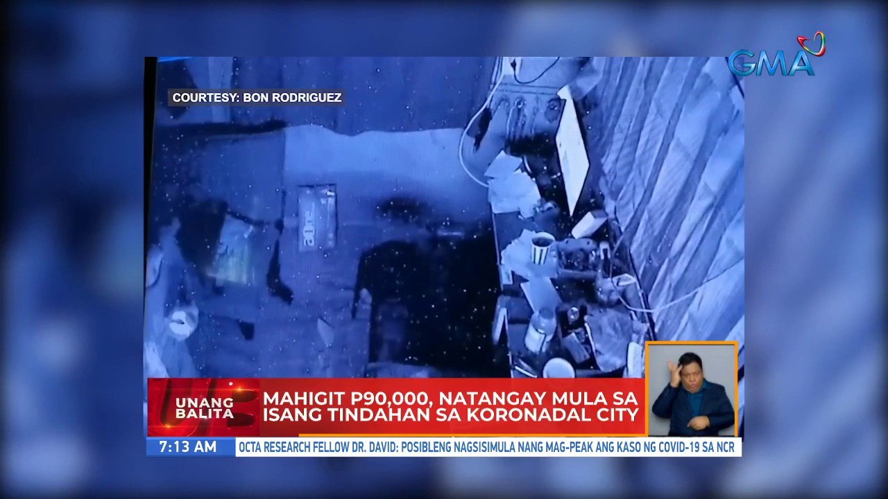 Mahigit P90,000, natangay mula sa isang tindahan sa Koronadal City | UB