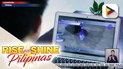 TESDA, hinimok ang publiko na mag-avail ng kanilang free online courses