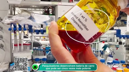 Pesquisadores desenvolvem bateria de carro que pode ser cinco vezes mais potente