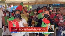GMA Kapuso Foundation, namigay ng relief goods sa Consolacion, Cebu | UB