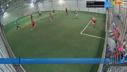 But de Islam (1-0) - LA POSTE Vs LES TOURISTES NEUVILLOIS - 13/01/22 21:00 - LIGUE 4