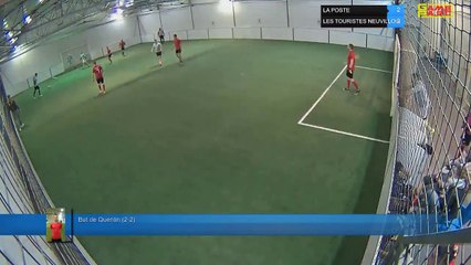 But de Quentin (2-2) - LA POSTE Vs LES TOURISTES NEUVILLOIS - 13/01/22 21:00 - LIGUE 4