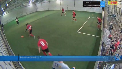But de Pierre Alexandre (4-7) - LA POSTE Vs LES TOURISTES NEUVILLOIS - 13/01/22 21:00 - LIGUE 4