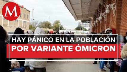 Realizan compras de pánico en Nuevo laredo, ante la ola de covid-19