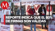 Revocación de mandato, a medio millón de firmas válidas para la meta: INE