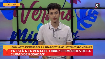 Ya está a la venta el libro Efemérides de la Ciudad de Posadas
