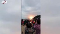 China lanzó un sol artificial y cientos de ciudadanos presenciaron un amanecer de mentira_