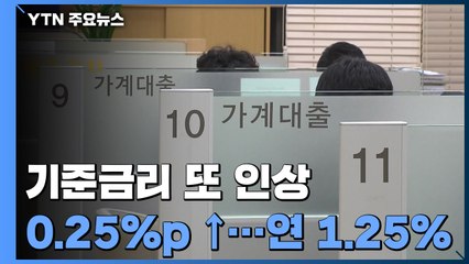 한은, 기준금리 또 인상...코로나19 사태 이전으로 회귀 / YTN