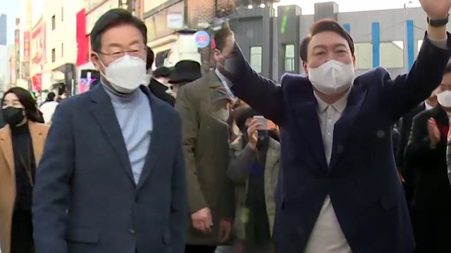 이재명·윤석열 나란히 지역으로...표심 다지기 총력 / YTN