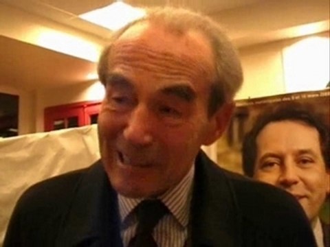 Robert Badinter soutient la liste de Gauche à Montrouge