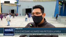 México: Autoridades de salud depuran proceso de vacunación contra la Covid-19