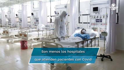 Ocupación hospitalaria por Covid-19 en CDMX llega al 25%; hay 999 pacientes
