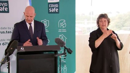Tasmania has recorded 1,201 new coronavirus cases... with 852 of those self-reported rapid antigen test results