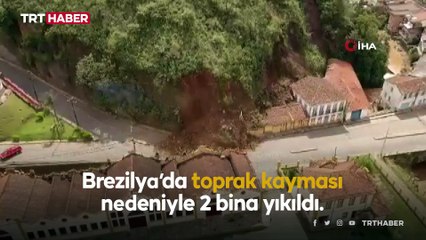 Brezilya'da heyelan: Binlerce kişi tahliye edildi