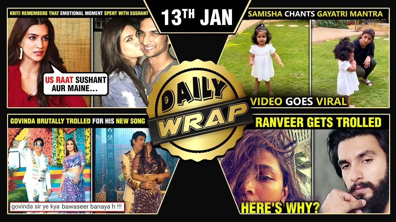 Ranveer Badly Trolled, Deepika-Ranbir Out, Kriti On Sushant, Govinda Insulted | Top 10 News