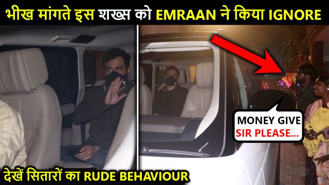 SHOCKING! Emraan Hashmi AVOIDS Helping A Needy Man Who Cries For Help|Deepika, Shahid Rude Behaviour