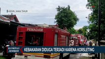 Korsleting Listrik, Rumah Pendeta dan Gudang Milik Gereja Terbakar