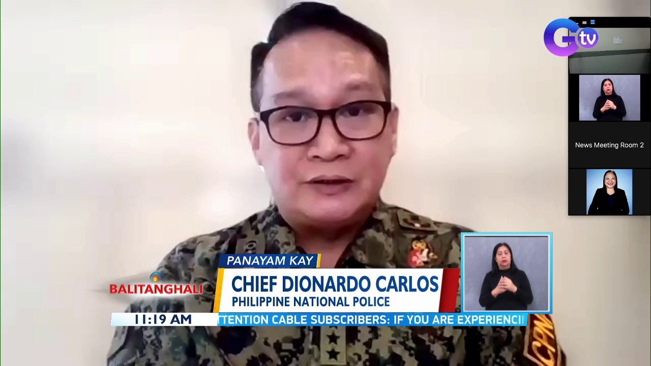Panayam kay PNP chief Dionardo Carlos | BT