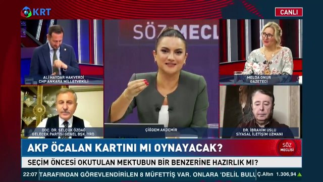 Gelecek Partili Özdağ: AKP, bizi Cumhur İttifakı'na katılır mıyız diye yokladı