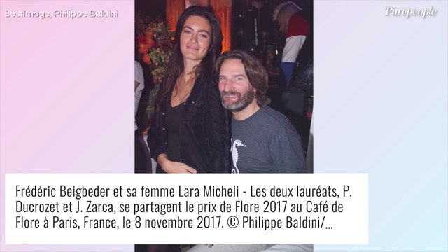 Frédéric Beigbeder, fou amoureux de Lara Micheli : Une bombe sexuelle , mais pas que !