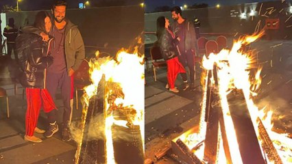 Katrina Kaif ने Vicky Kausal संग मनाई ससुराल में पहली Lohri; Photo viral | FilmiBeat