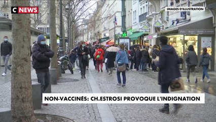 Non-vaccinés : Ch. Estrosi provoque l'indignation