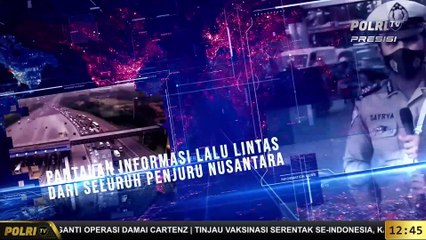 Live Pantauan Arus Lalu Lintas NTMC Siang  (14/1/2022)