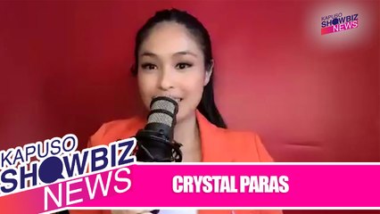 Kapuso Showbiz News: Crystal Paras shares her love life through "Hintay"