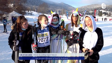 Reportage - Les jeunes glissent à fond à Autrans