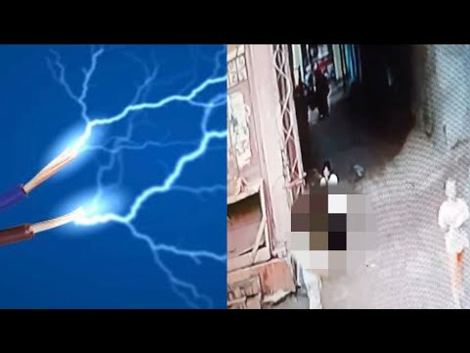 مفكرتش.. الكاميرا ترصد لحظة إنقاذ طفل صعقه عمود كهرباء