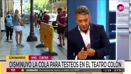Tremendo susto en la televisión argentina