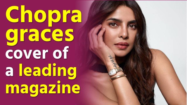 Priyanka Chopra graces cover of a leading magazine