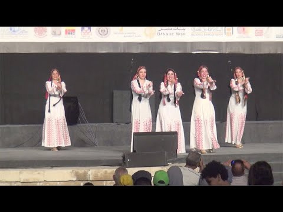 فرقة رضا تشعل مهرجان الطبول الدولي والفنون التراثية بالقلعة
