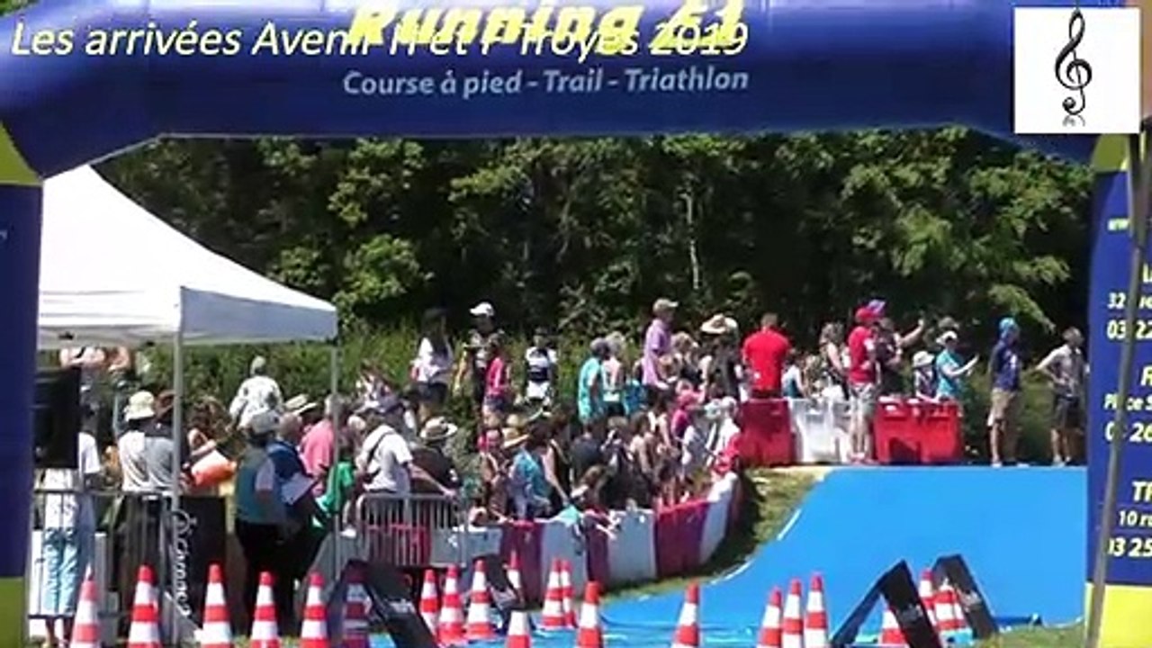Triathlon de Troyes 2019 : L'arrivée des Avenir