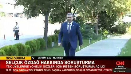 Son dakika: Selçuk Özdağ hakkında soruşturma başlatıldı