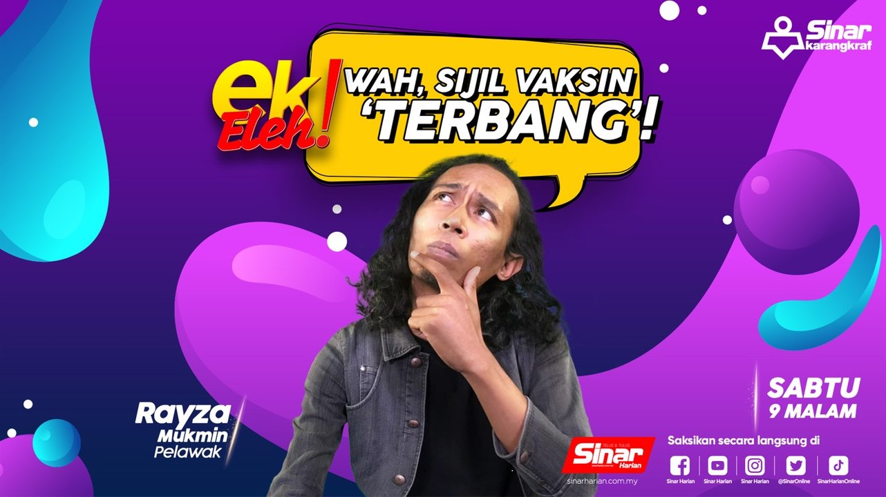Wah, sijil vaksin ‘terbang’!