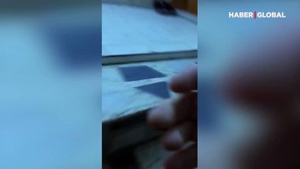 Bayrampaşa'da ev sahibinden baltalı 'zam' baskını! O anlar böyle görüntülendi