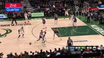 Highlights: Giannis & Co. vermöbeln die Warriors