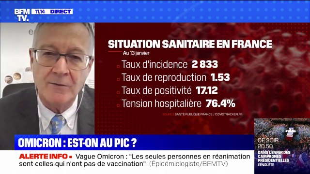 Antoine Flahault, épidémiologiste: On ne pourra pas continuer à faire des isolements prolongés (...) on n'est pas loin de la paralysie du pays sinon