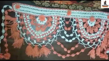 Beautiful and Easy Toran Design || #Crochet door hanging toran || #सुन्दर तोरन बनाएँ || #How to make Toran || Trailer