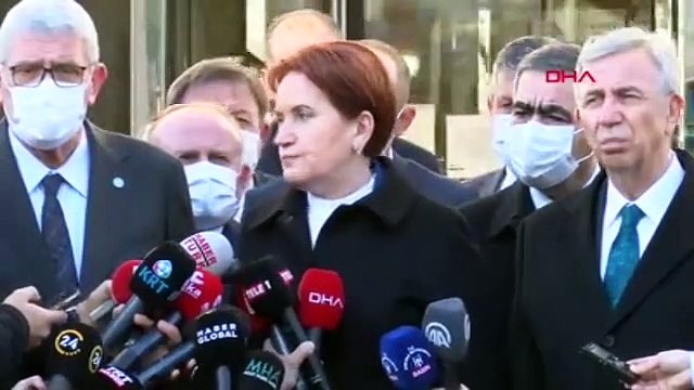 Akşener, Mansur Yavaş'ı ziyareti sonrası soruları yanıtladı