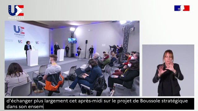 Europe - Conclusions de la réunion informelle des ministres de la Défense| Conférence de presse conjointe de Josep Borrell et de Florence Parly 14 Janvier 2022