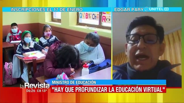 Ministro de Educación dice que se debe profundizar la educación a distancia
