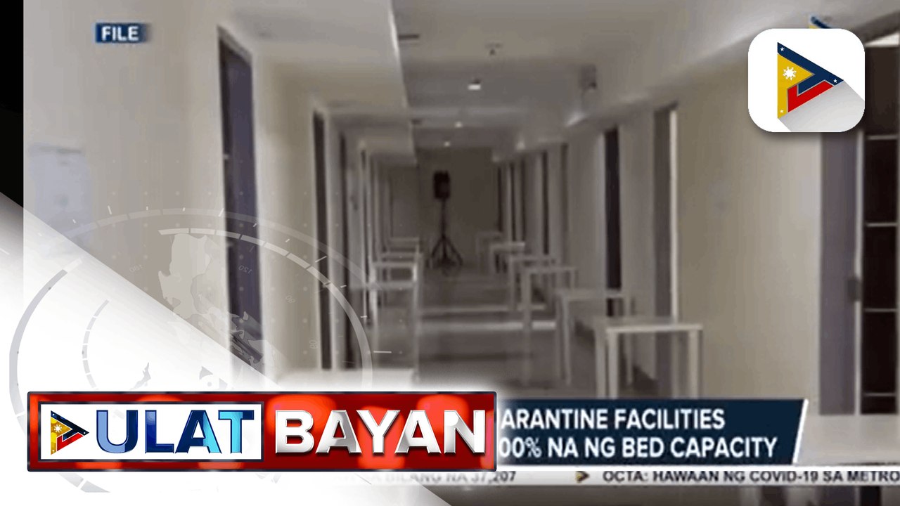 Mga pasyente sa quarantine facilities sa Camp Crame, lagpas 100% na ng bed capacity