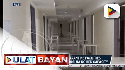 Mga pasyente sa quarantine facilities sa Camp Crame, lagpas 100% na ng bed capacity