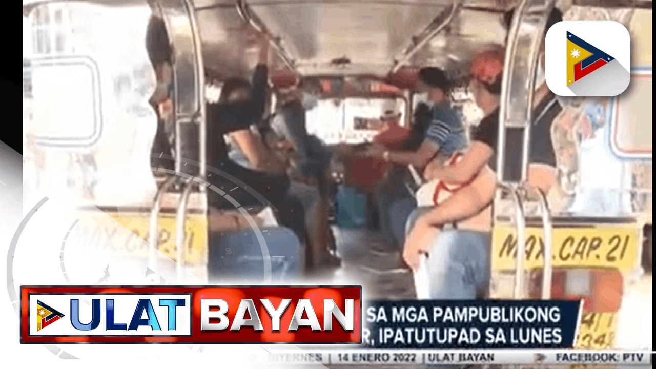 'Mystery passengers,’ ide-deploy din ng DOTr upang matiyak na masusunod ang "no vaccination, no ride" policy sa mga pampublikong transportasyon simula sa Lunes