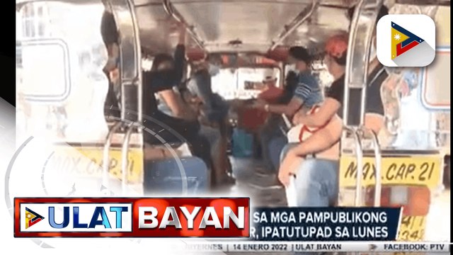 'Mystery passengers,’ ide-deploy din ng DOTr upang matiyak na masusunod ang no vaccination, no ride policy sa mga pampublikong transportasyon simula sa Lunes