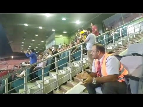 جماهير «الأحمر» تحتفل بهدف أفشة في شباك إنبي «الدوري يا أهلي»