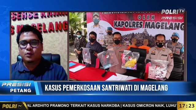 Live Dialog Bersama Kasat Reskrim Polres Magelang terkait Kasus Pemerkosaan Santriwati di Magelang